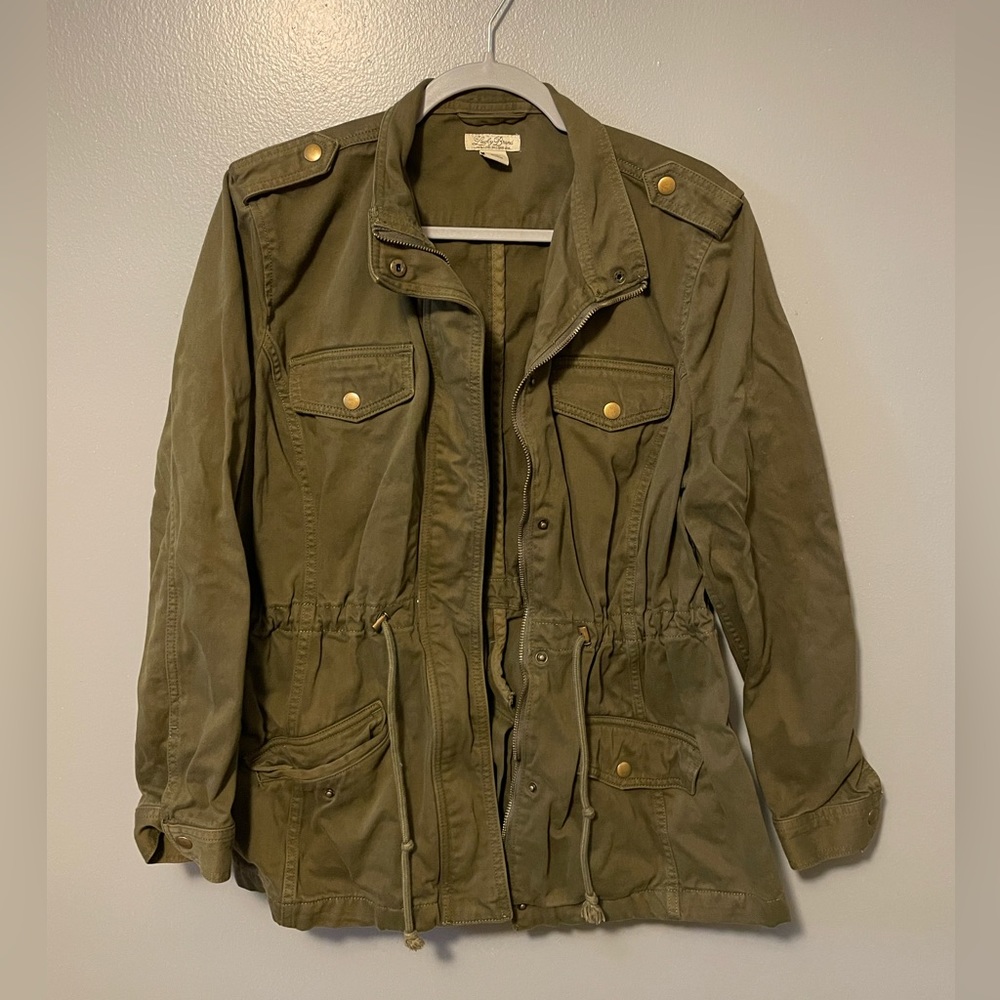 Lucky Brand Army Green Lightweight Jacket